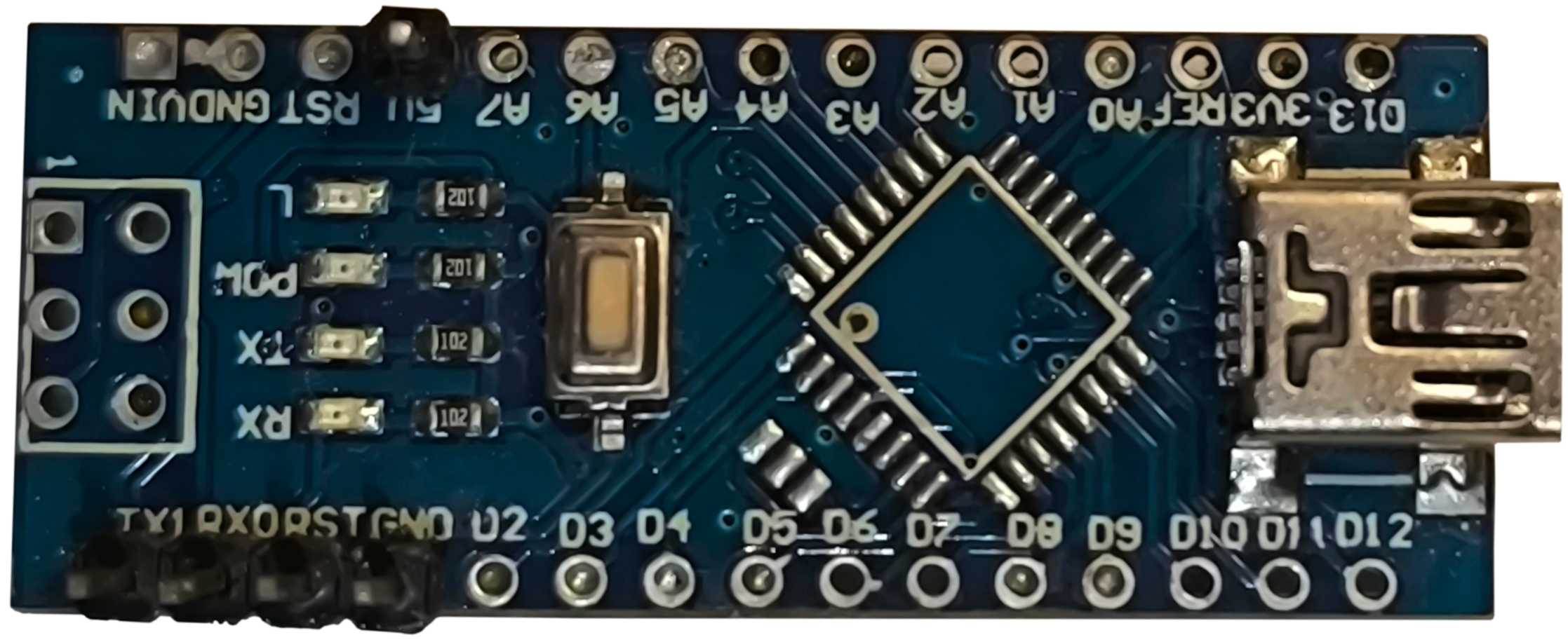 Arduino top view